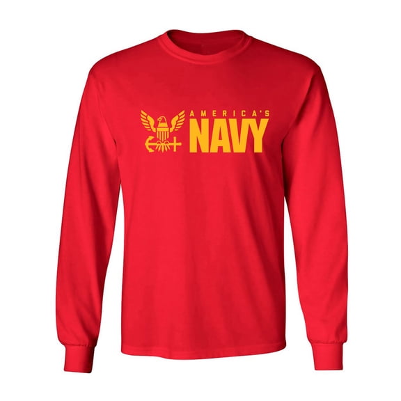America's Navy Adult Long Sleeve T-shirt