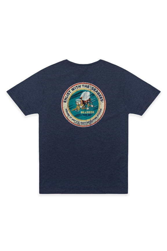 America's Navy® Enlist with the SEABEES! Tee | Officially Licensed