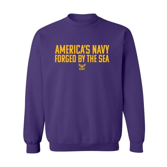 America's Navy Forged By The Sea Crewneck Sweatshirt