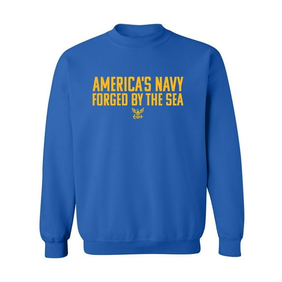 America's Navy Forged By The Sea Crewneck Sweatshirt