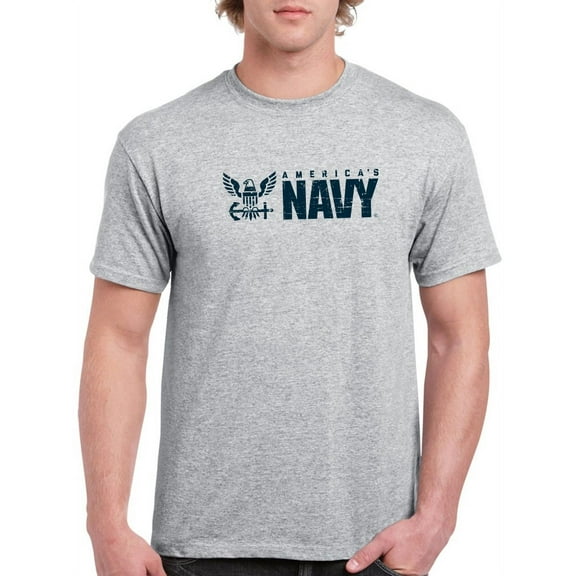 America's Navy Men T-Shirt, Male Large