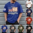 thumbnail image 1 of America's T Shirt Men's US Flag T Shirt Short Sleeve T Shirt Print Crew Neck Shirt Daily StreetSize XL, 1 of 5