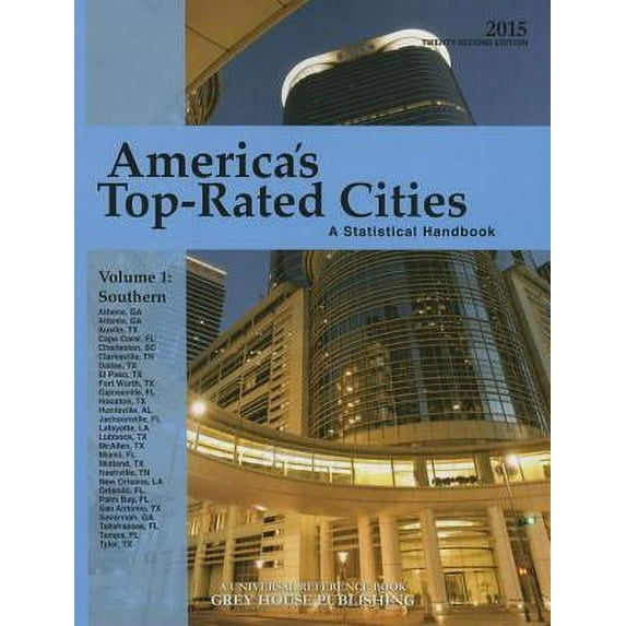 America's Top-Rated Cities, Volume 1 South (Paperback)