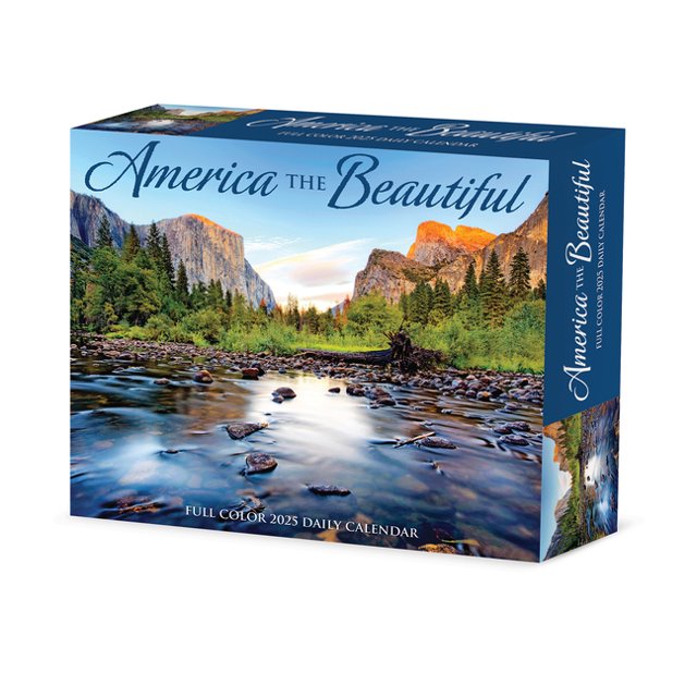 America the Beautiful 2025 6.2 X 5.4 Box Calendar, (Paperback