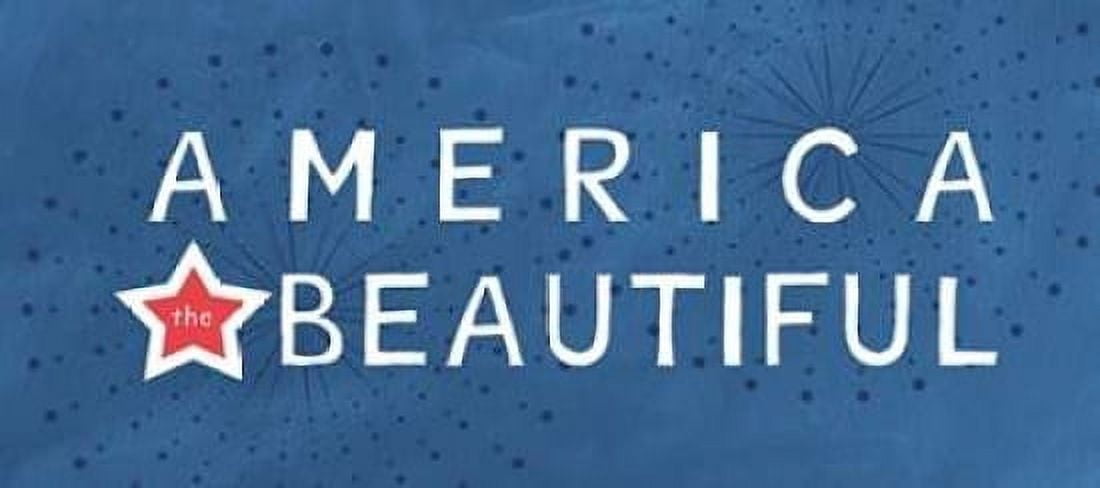 America the Beautiful Canvas Art - Linda Woods (24 x 48)