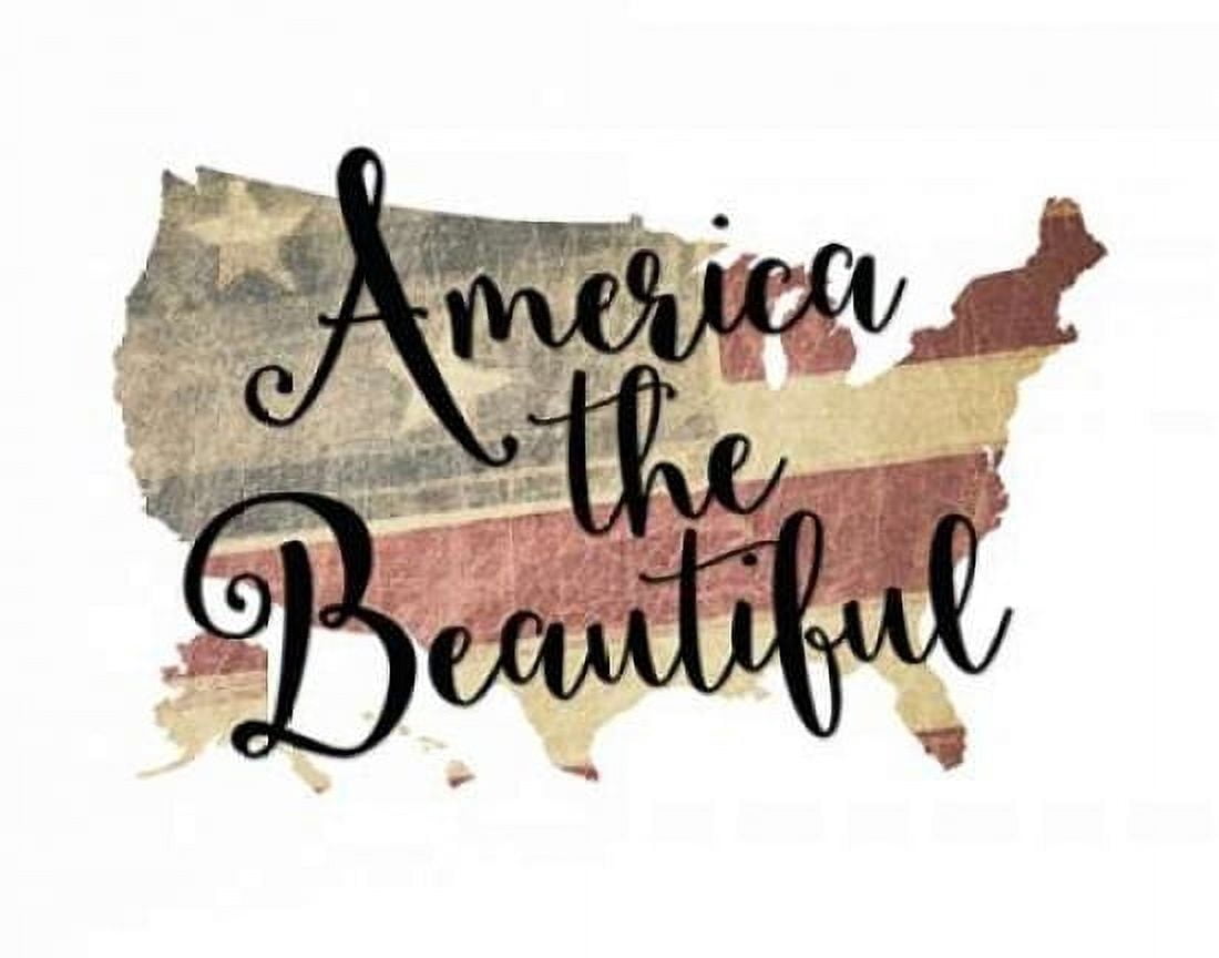 America the Beautiful Canvas Art - Tara Moss (22 x 28)