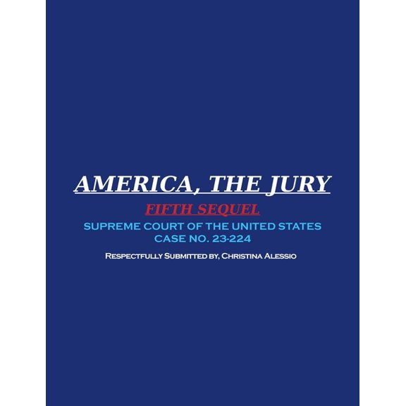 America, the Jury - Fifth Sequel, (Paperback)