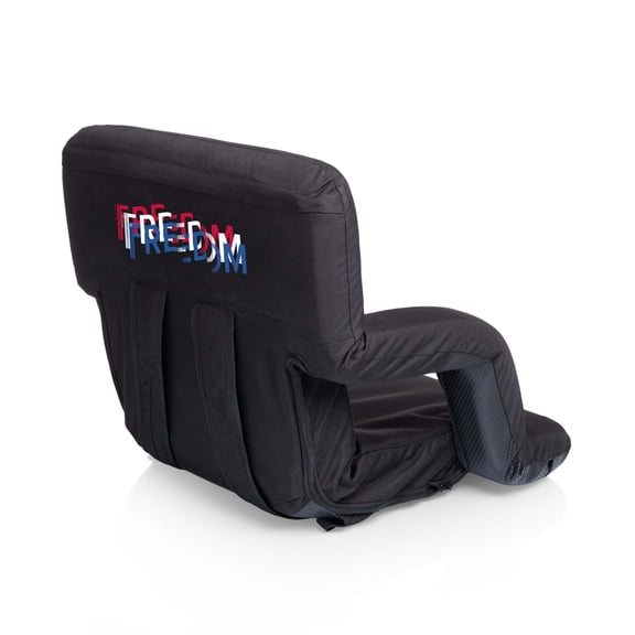 America250 - Ventura Portable Reclining Stadium Seat, (Black)