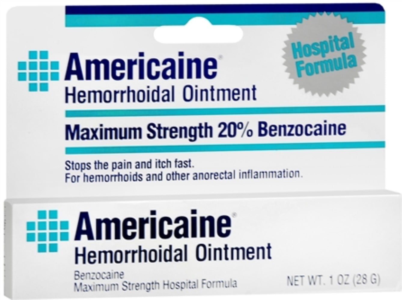 Americaine Hemorrhoidal Ointment 1 oz (Pack of 6)