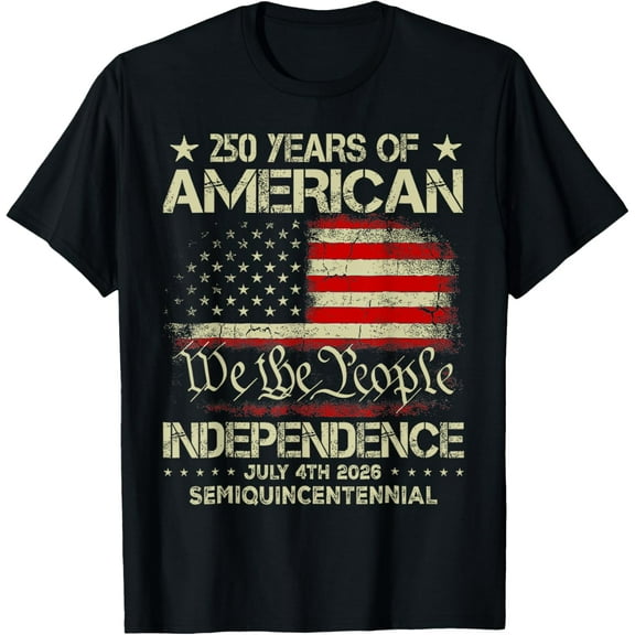 American 250Th Anniversary Celebration 250 Years Usa Service T-Shirt Unisex S-5XL Hot Trending Shirt, Vintage Birthday Gift