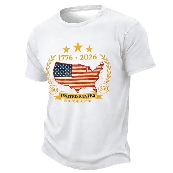 American 250th Anniversary Celebration 250 Years USA Service T-Shirt