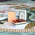 thumbnail image 1 of American 4-layer leopard print white lotus mahjong set, 160 tiles, handmade mahjong tiles, casual mahjong tiles, acrylic mahjong tiles., 1 of 4