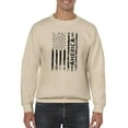 thumbnail image 1 of American 4Th Of July Sweatshirt Men -Image by Shutterstock, Male Medium, 1 of 4