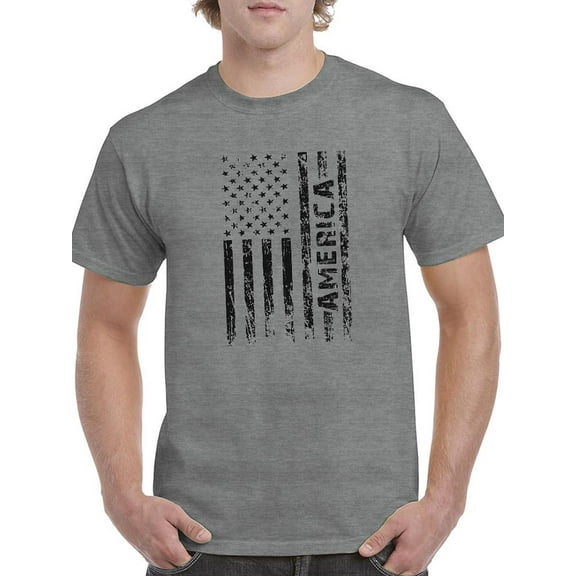 American 4Th Of July T-Shirt Men -Image by Shutterstock, Male x-Large
