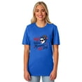 thumbnail image 1 of American 4Th of July T-Shirt Women's Red White & Mommin' USA Adult Tee, 1 of 5