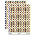 thumbnail image 1 of American Akita Dog Solid 200+ Round Stickers - Rainbow - Gloss Finish - 0.50" Size, 1 of 3