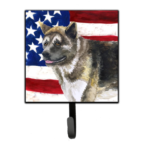 American Akita Patriotic Leash or Key Holder