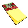 thumbnail image 1 of American Akita Poinsettas Sticky Note Holder, 1 of 1