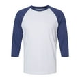 thumbnail image 1 of American Apparel 2003CVC Unisex CVC Raglan T-Shirt, 1 of 4