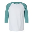 thumbnail image 1 of American Apparel 2003CVC Unisex CVC Raglan T-Shirt, 1 of 4