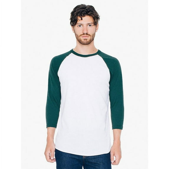 American Apparel Men's 3/4 Sleeve Raglan T-Shirt