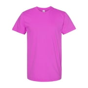 AMERICAN APPAREL B00127964 Fine Jersey T-Shirt, Super Pink - Medium
