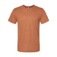 thumbnail image 1 of American Apparel B01227663 Tri-Blend Track T-Shirt, Tri-Rust - Small, 1 of 4