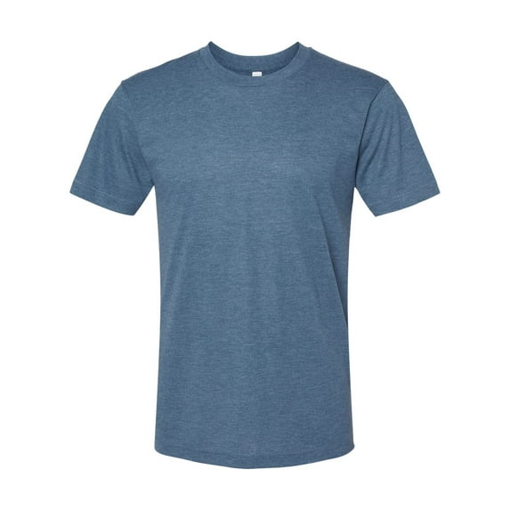 American Apparel B01227746 Tri-Blend Track T-Shirt, Tri-Dusk - Extra Large