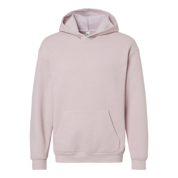 American Apparel B02527302 Mens Reflex Fleece Hoodie, Blush - Extra Small
