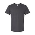 thumbnail image 1 of American Apparel B03227595 CVC Henley T-Shirt, Heather Charcoal - Large, 1 of 4