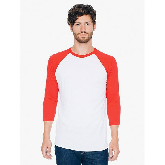 American Apparel BB453W - 3/4 Sleeve Raglan