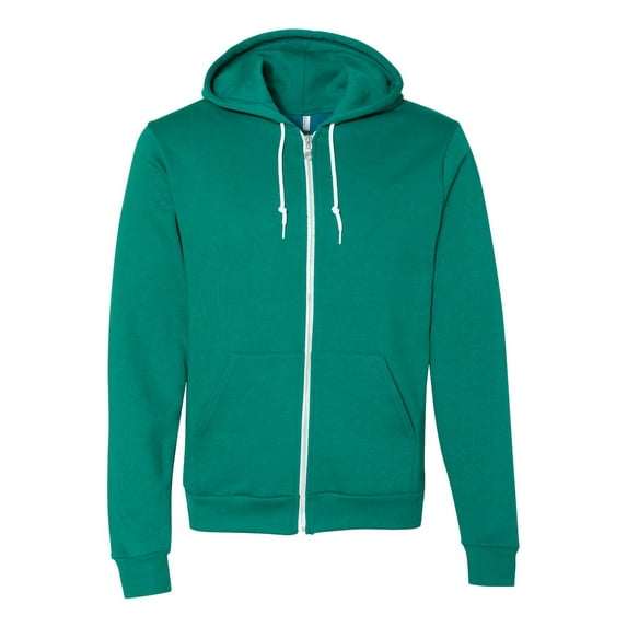 American Apparel Flex Fleece Unisex Full-Zip Hoodie F497W - Ultra Blue Size M