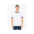 thumbnail image 1 of American Apparel IWPF Male Fine Jersey Ringer Tee, 1 of 5