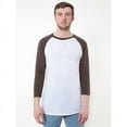 thumbnail image 1 of American Apparel Men's 3/4 Sleeve Raglan T-Shirt, 1 of 5