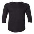 thumbnail image 1 of American Apparel Men's 3/4 Sleeve Raglan T-Shirt, 1 of 5