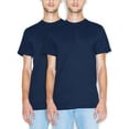 thumbnail image 1 of American Apparel Men's & Big Men's Fine Jersey Crewneck T-Shirts, 2-Pack, Sizes XS-3XL, 1 of 7