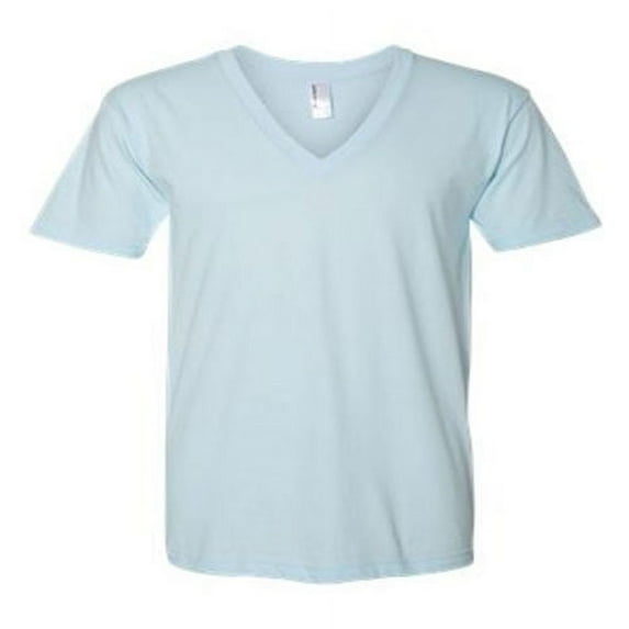 American Apparel Men's Fine Jersey V-Neck T-Shirt