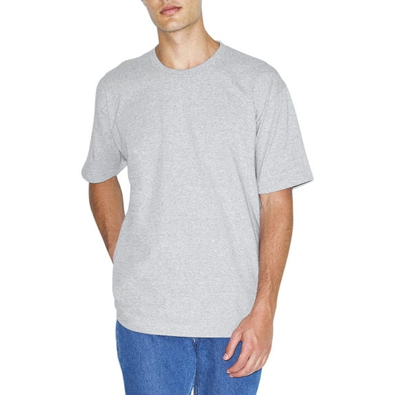 American Apparel Men's Heavy Jersey Weight Box Short Sleeve T-Shirt, Sizes S-XL