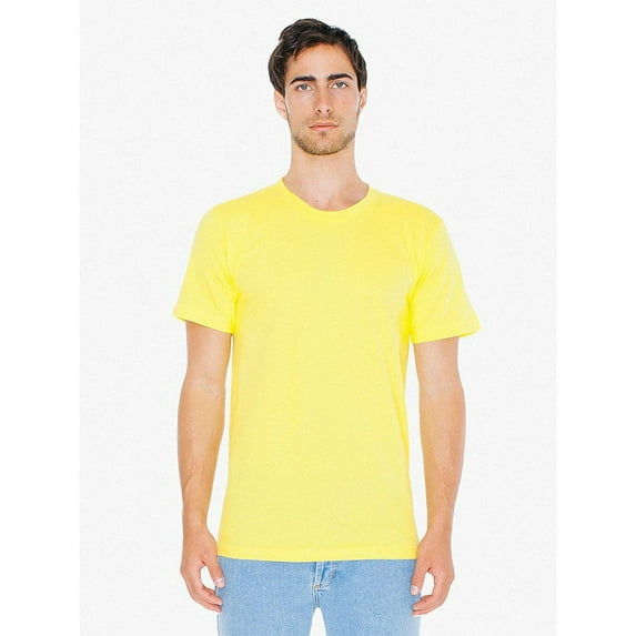American Apparel Men's Short Sleev Fine Jersey Tee