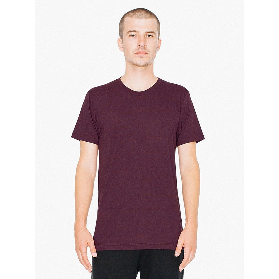 American Apparel Men's Tri-Blend Short Sleeve Track T-Shirt - Walmart.com