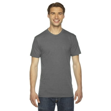 American Apparel Men's Triblend Track T-Shirt