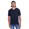 thumbnail image 1 of American Apparel Mens Fine Jersey Classic Short Sleeve V-Neck T-Shirt Large Navy, 1 of 2