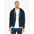 thumbnail image 1 of American Apparel Flex Fleece Unisex Full-Zip Hoodie F497W - Black Size 2XL, 1 of 5