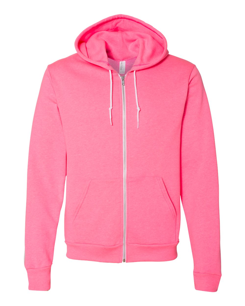 American Apparel Flex Fleece Unisex Full-Zip Hoodie - Walmart.com