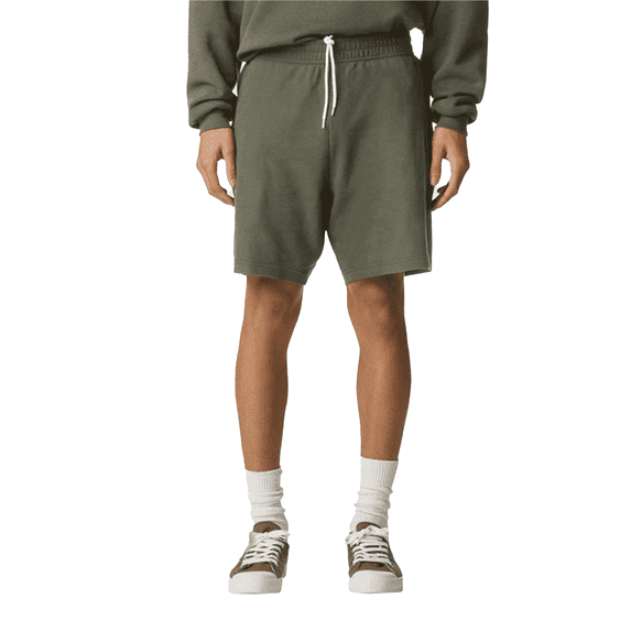 American Apparel Pique Shorts, Men’s Summer Workout Gym Shorts, Single Pack, Lieutenant, Sizes S-2XL