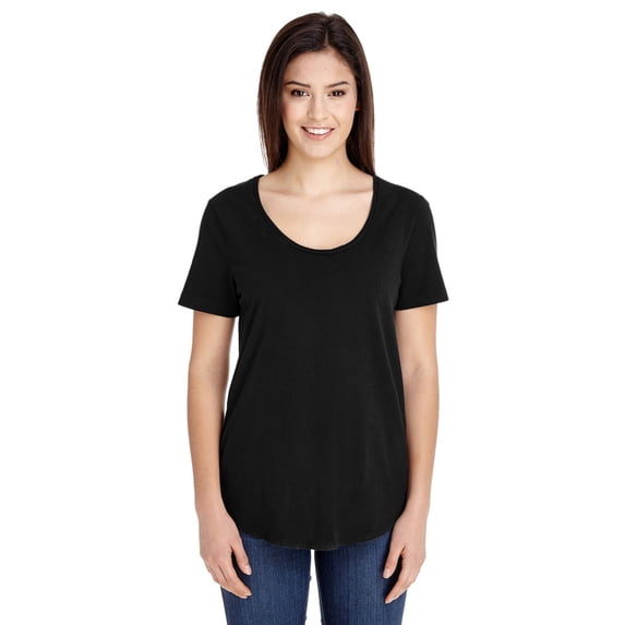 American Apparel RSA6320 Ladies Ultra Wash T-Shirt - Black - X-Small