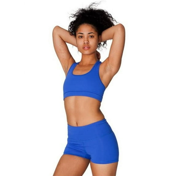 American Apparel RSAAK301 Sports Bra, White - Large