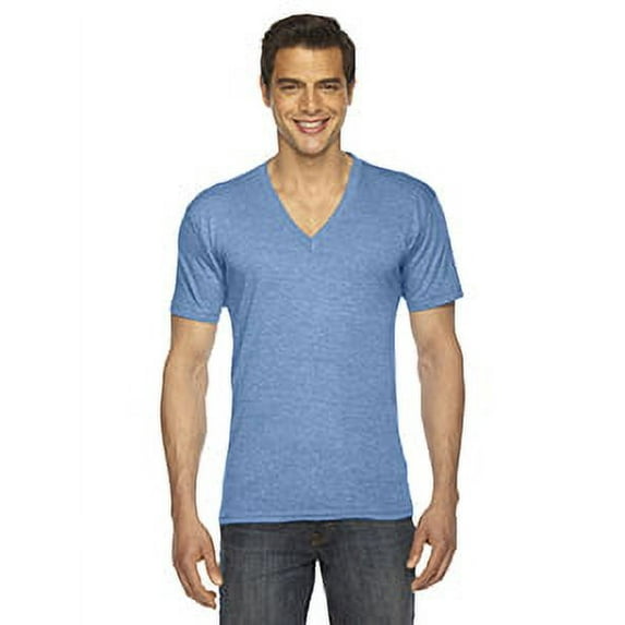 American Apparel TR461W T-Shirt Am Triblnd Ss V Nck Tee Men's