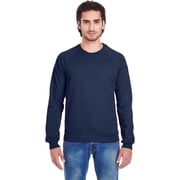 American Apparel Unisex California Long Sleeve Fleece Raglan 5454W Navy XS
