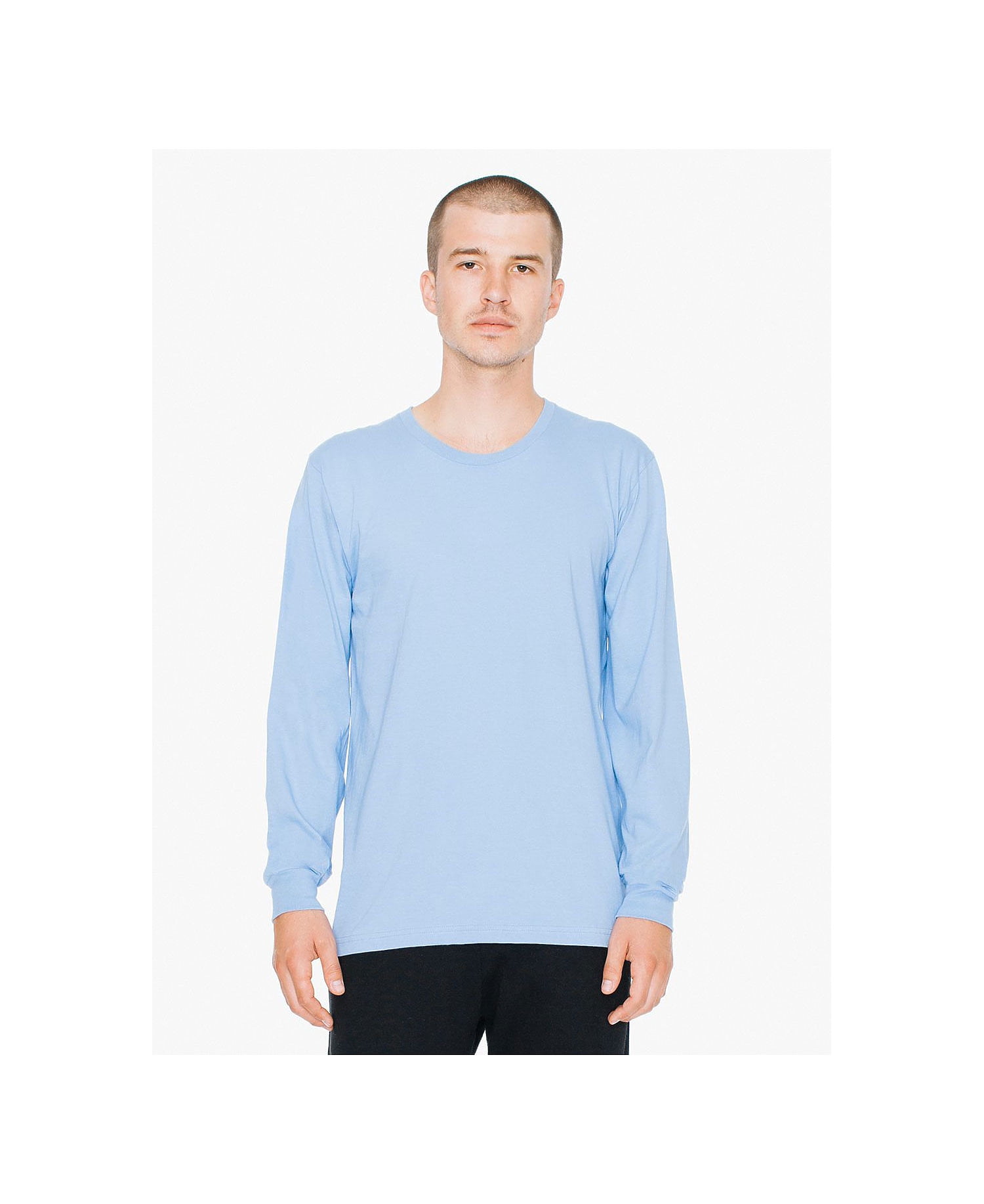 American Apparel Unisex Fine Jersey Long Sleeve Tee - Walmart.com